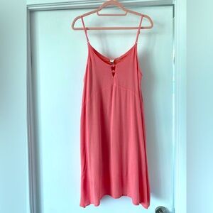 Roxy l Coral Sleeveless Mini Dress